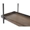 Alaterre Furniture Kyra 3-Piece Oak and Metal Living Room Set with Two 27" Side Tables and 42"L Coffee Table ANKY01111RBG - alternate 8